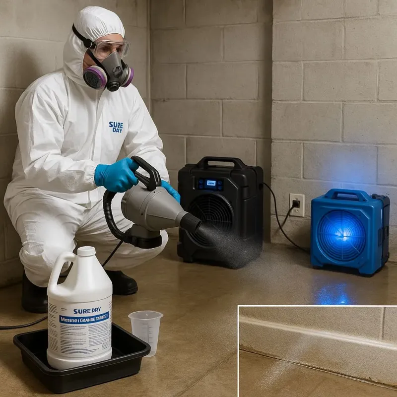 Sanitization and Odor Removal process in Tyndall, SD