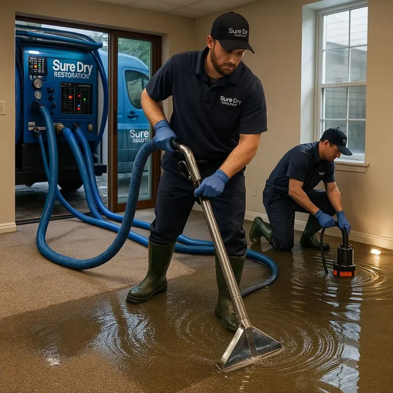 Water Extraction and Removal process in Tyndall, SD